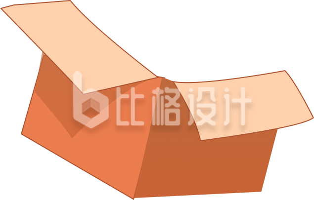纸箱子插画