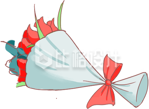 一束花插画