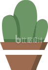 手绘仙人掌