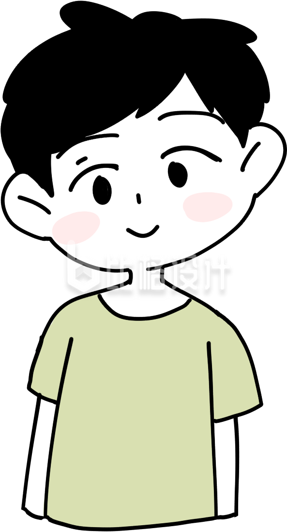 可爱的小男士