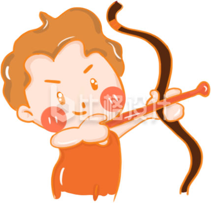射手座可爱插画