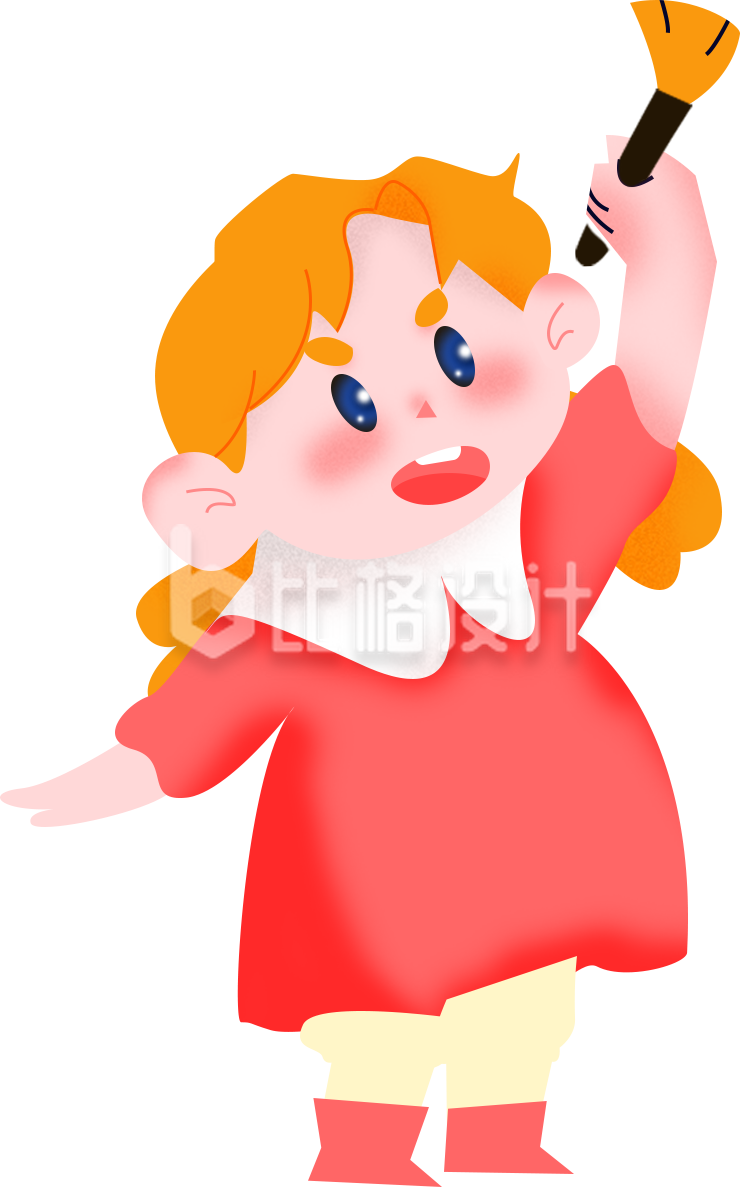 可爱的小女孩
