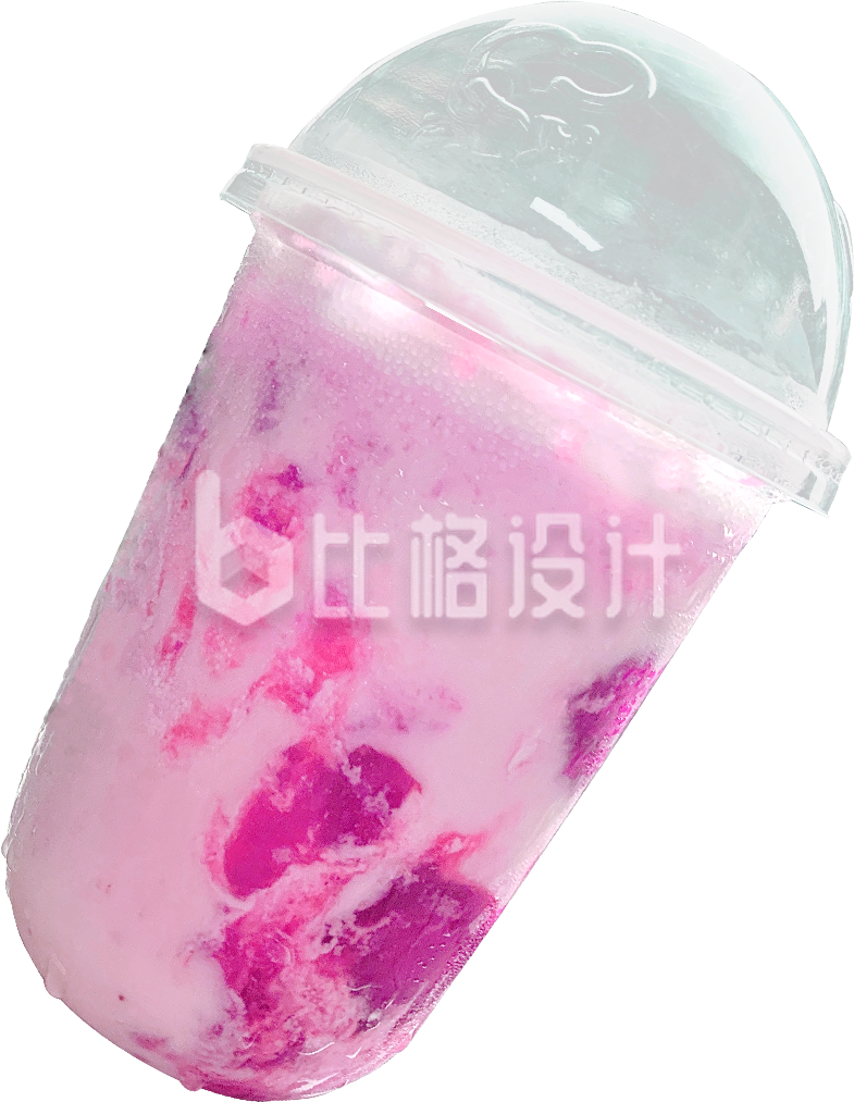 粉色系饮品，美味又高颜值的火龙果奶昔