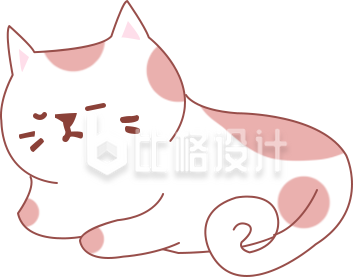可爱猫咪形象的趣味宠物宣传卡通物料 可爱猫咪形象的趣味宠物宣传卡通物料