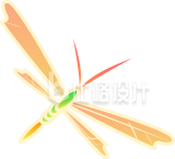 卡通风格蜻蜓插画,适合昆虫主题宣传物料 卡通风格蜻蜓插画,适合昆虫主题宣传物料