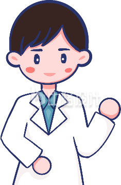 穿着白大褂的医生形象宣传物料图