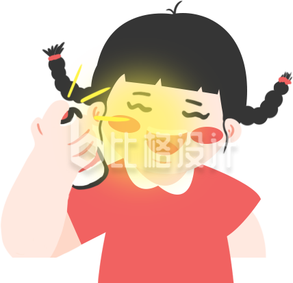 可爱小女孩使用护肤品 尽显童真魅力