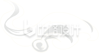 简约灰白线条构成的创意漂浮素材