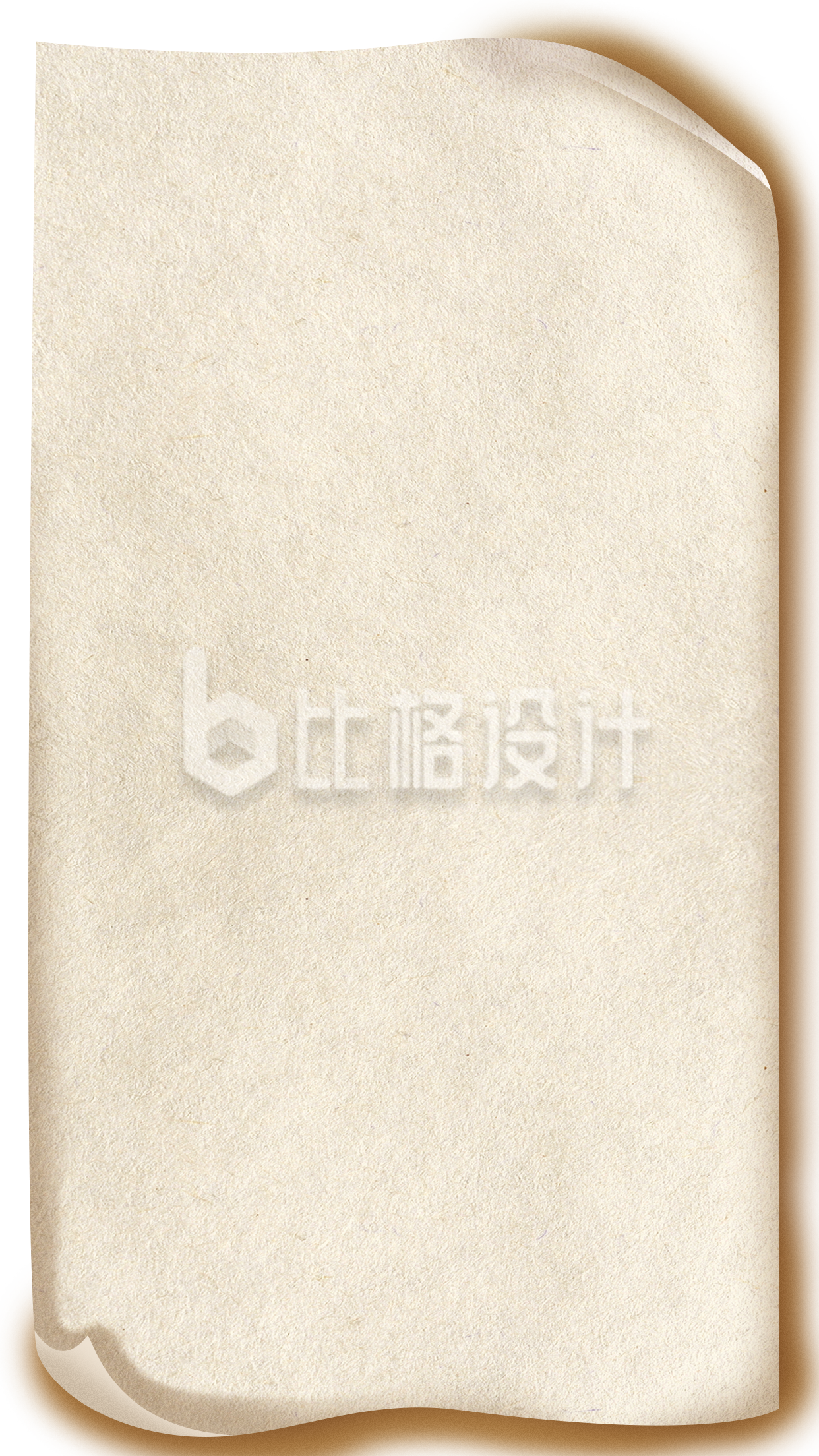 复古风空白纸张 适合多种宣传物料的百搭素材