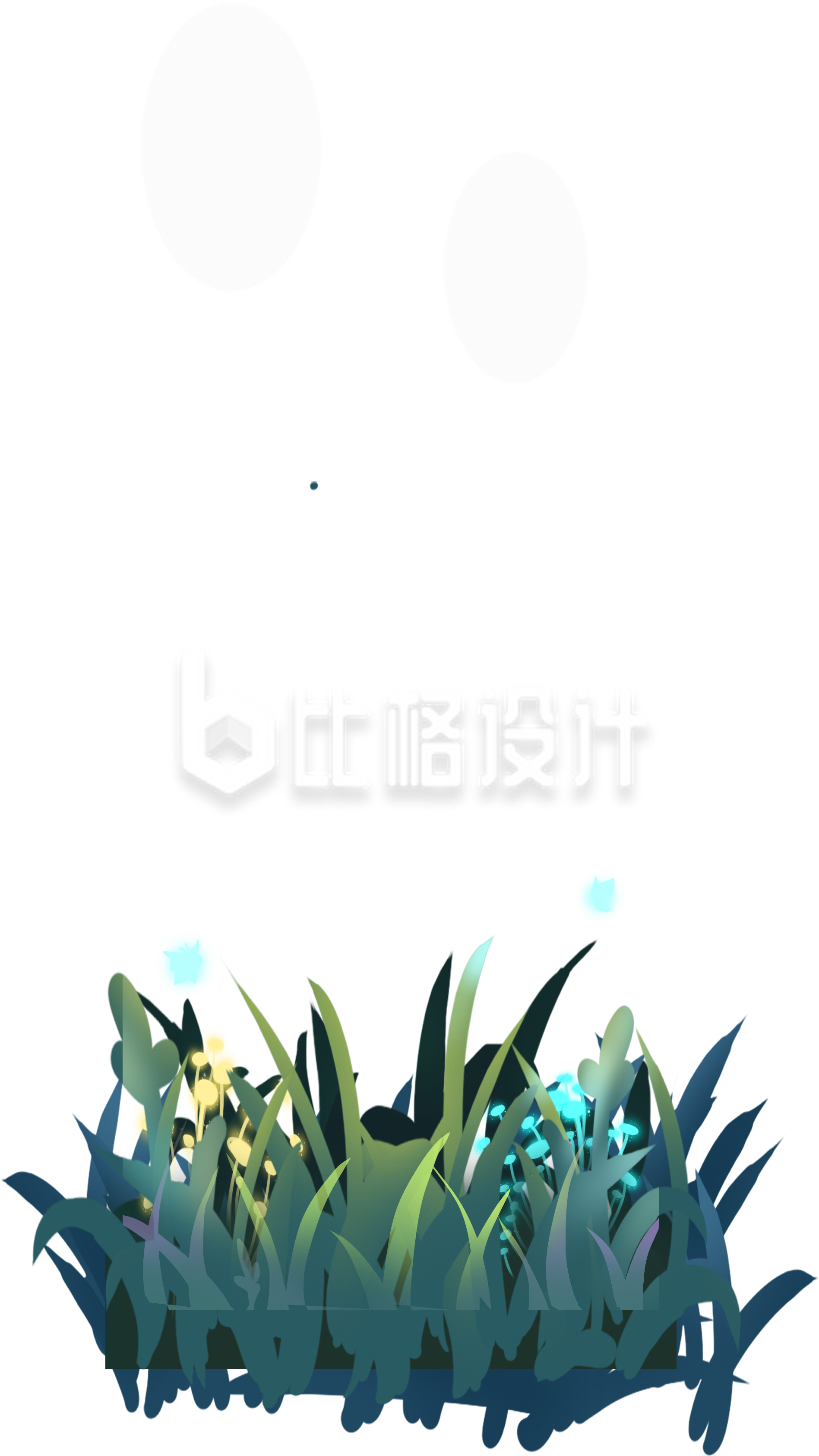 清新小草绿植素材，打造自然系宣传物料