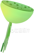 清新可爱的绿植插画，尽显自然之美