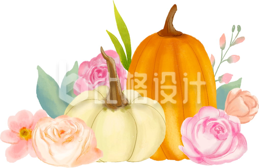 水果鲜花插画手绘