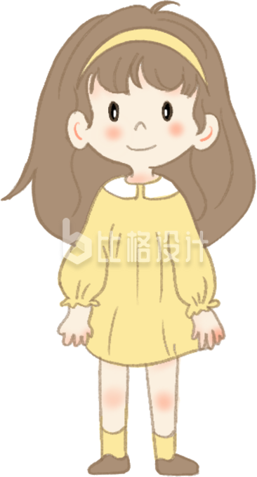 可爱的小姑娘