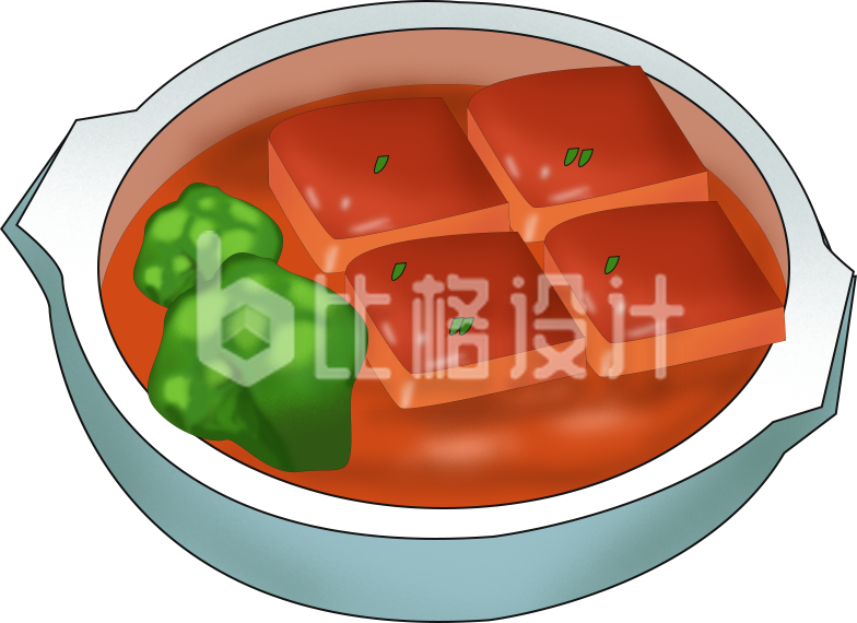 肥肉插画手绘