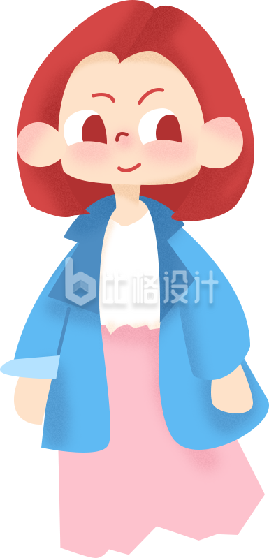 可爱的小姑娘