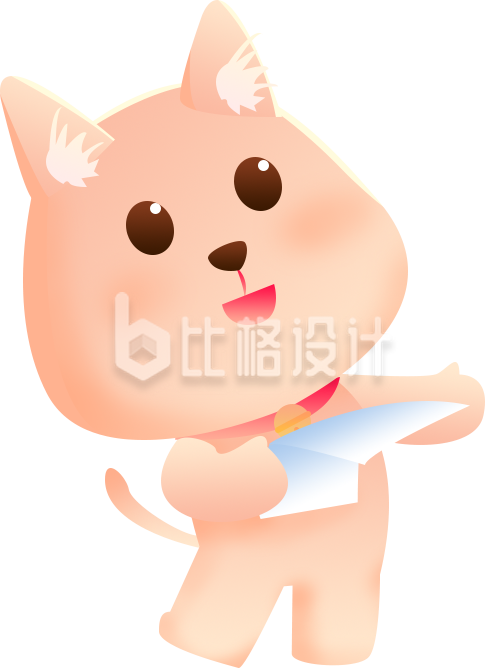 可爱的小狗插画