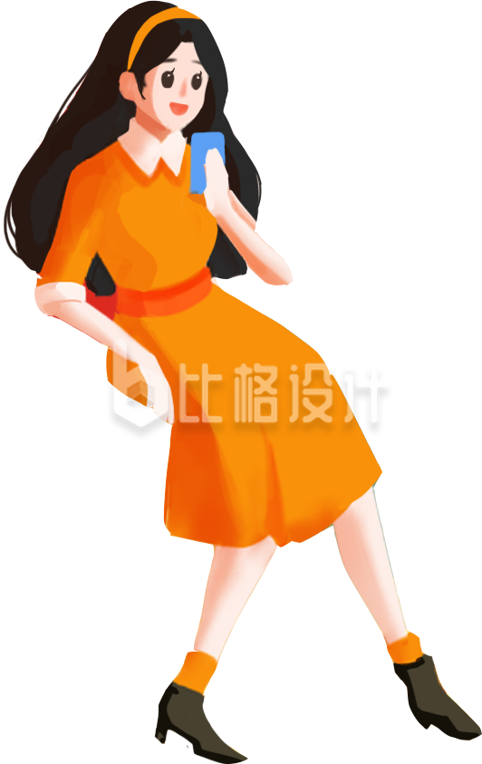 可爱的小女生
