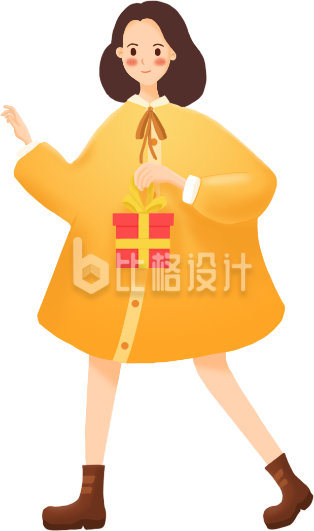 可爱的小姑娘