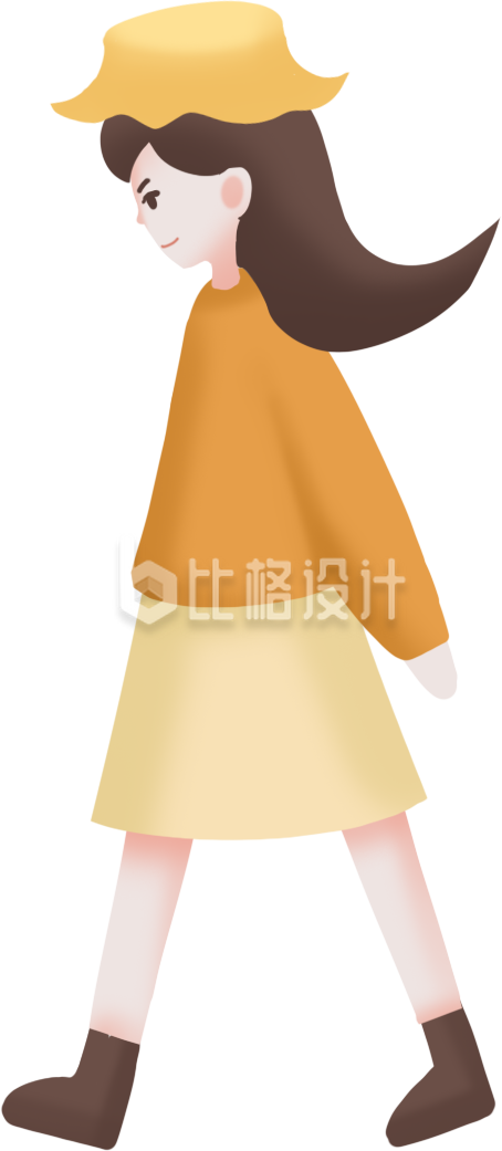 可爱的小姑娘