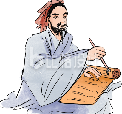 古人插画手绘