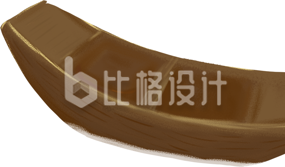 手绘小船