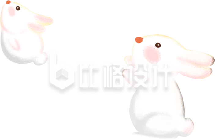 手绘小兔子