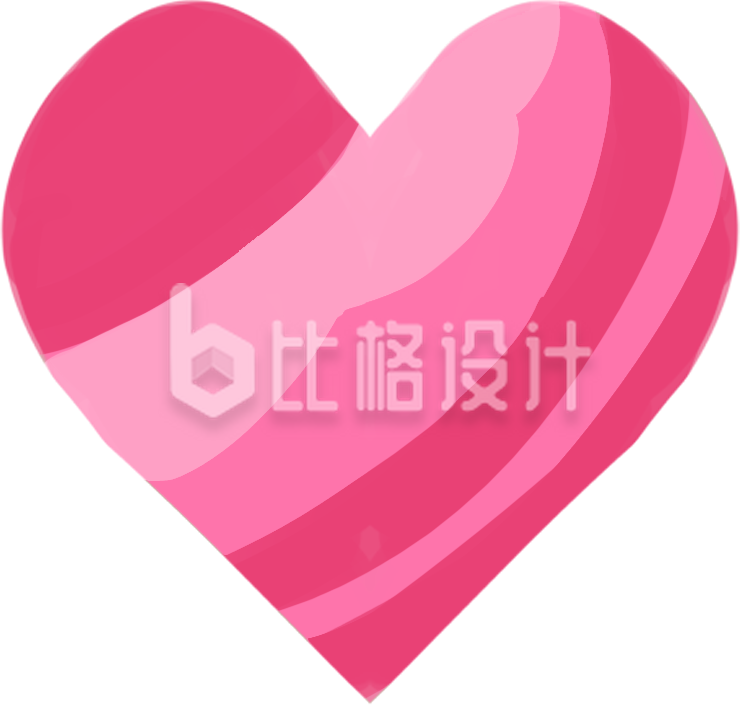 爱心插画手绘