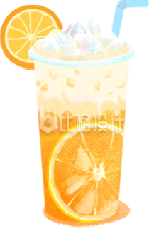 饮料奶茶插画手绘