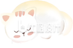 手绘小猫咪