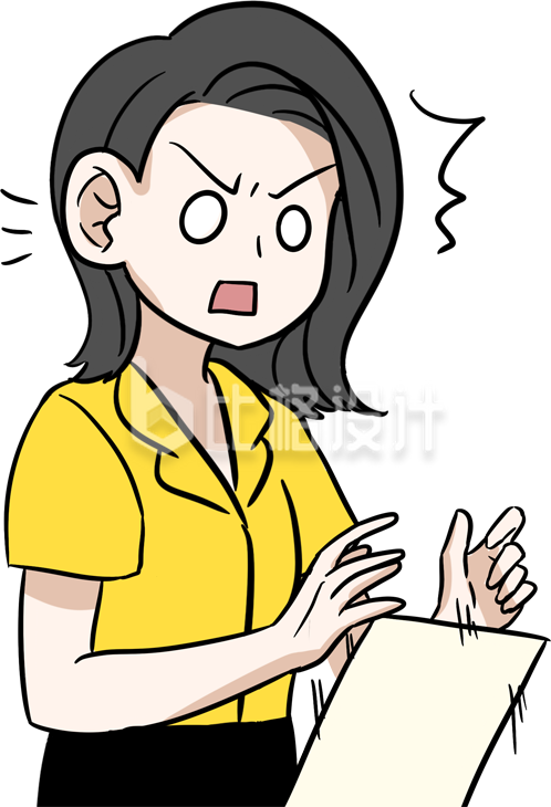 可爱的小姐姐手绘插画趣味