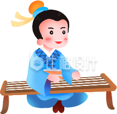 古人学习手绘插画