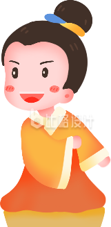 趣味小男孩手绘插画