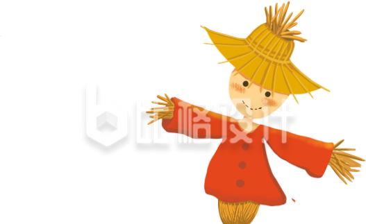 稻草人手绘