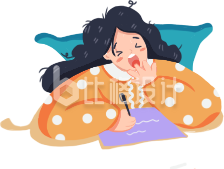 哇哦可爱的小姐姐起床手绘 哇哦可爱的小姐姐起床手绘