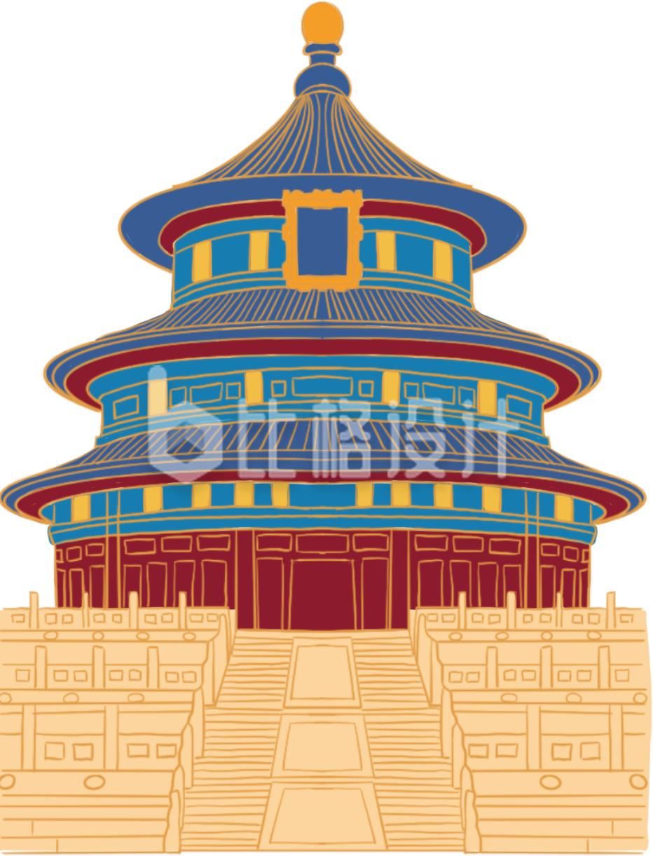 房子手绘