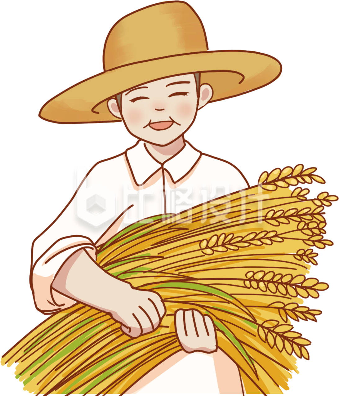 农民伯伯手绘
