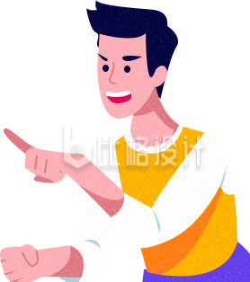 生气的男孩子手绘