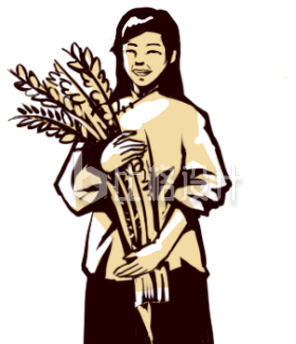 劳动人民手绘插画
