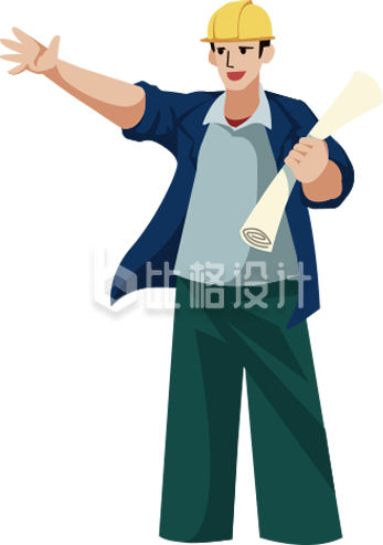 打工人手绘插画