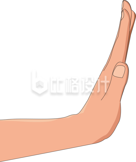 手手绘插画