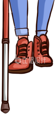 鞋子手绘插画