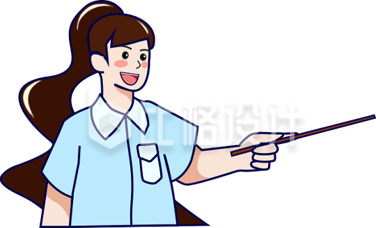 可爱的手绘插画