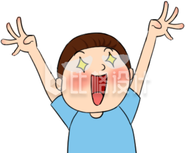 趣味可爱的小男孩手绘