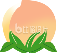 桃子手绘