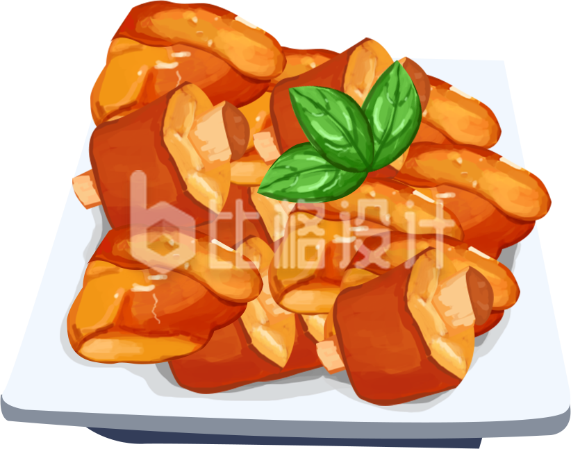 美味诱人的红烧排骨菜品宣传物料图 美味诱人的红烧排骨菜品宣传物料图