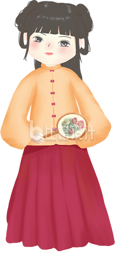 古装女子手持花扇形象,尽显古典中国风之美 古装女子手持花扇形象,尽显古典中国风之美