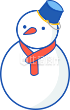 雪人趣味可爱