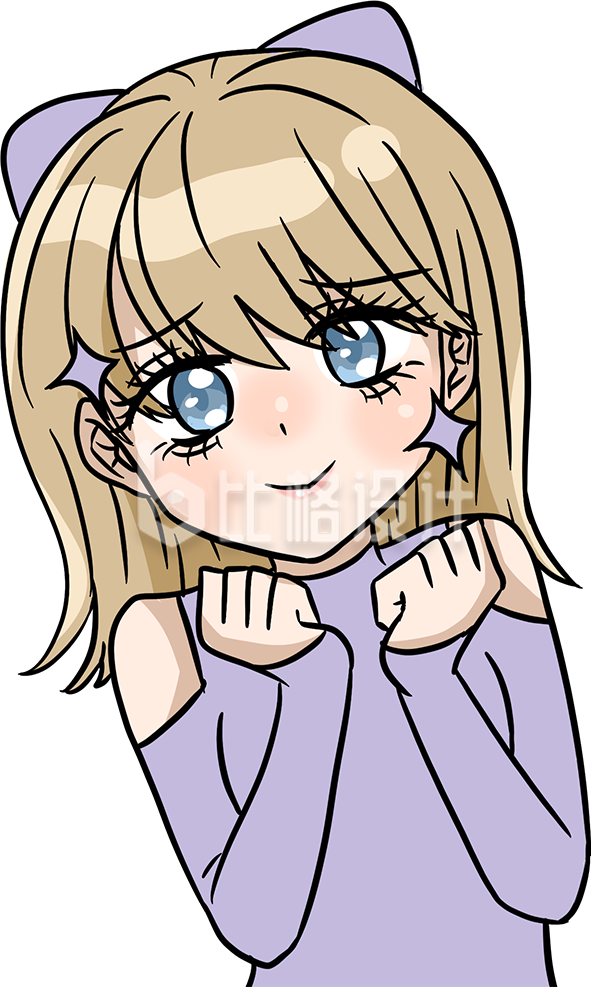美少女战士可爱大眼睛趣味表情