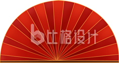 红色扇子