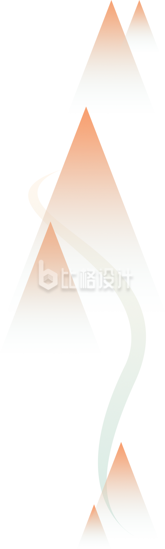 中国风山峰